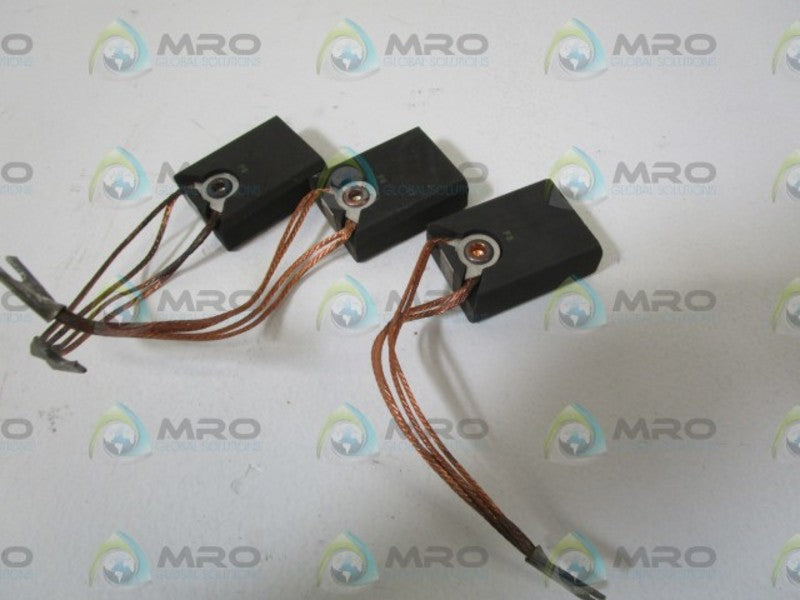LOT OF 3 NATIONAL CARBON BRUSHESS N6 61009133 NSNP