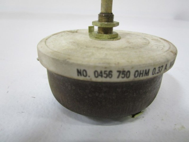 OHMITE 0456 RHEOSTAT 0.37A 750 OHMS NSNP