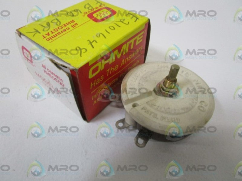 OHMITE RKS100 RHEOSTAT 100OHMS NSMP