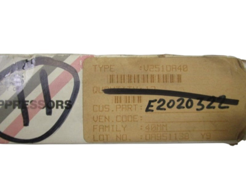 LOT OF 11 HARRIS SUPPRESSOR V251DA40 NSMP