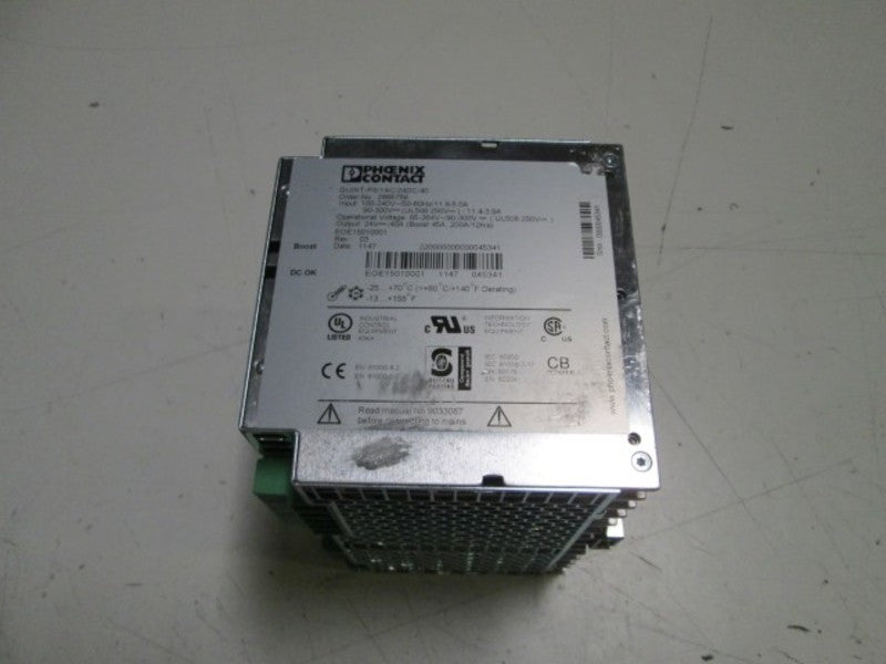 PHOENIX CONTACT QUINT-PS/1AC/24DC/40 2866789 UNMP