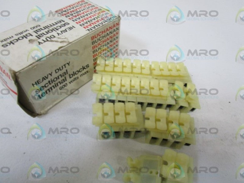 LOT OF 31 BUCHANAN TERMINAL BLOCK 0242 NSMP