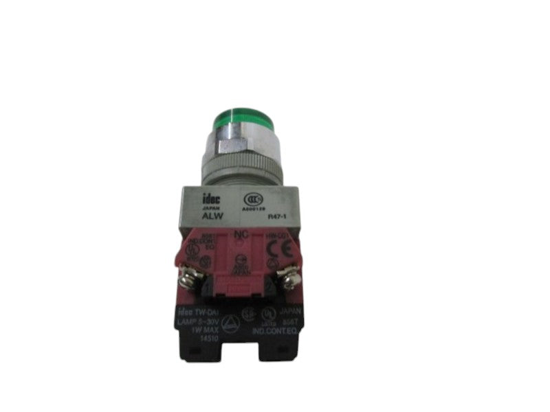 IDEC PUSHBUTTON (GREEN) ALW NSNP