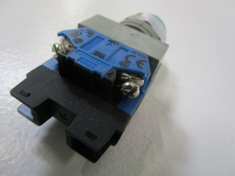 IDEC PUSHBUTTON (GREEN) ALW NSNP