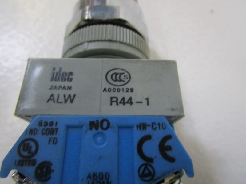IDEC PUSHBUTTON (RED) ALW NSNP