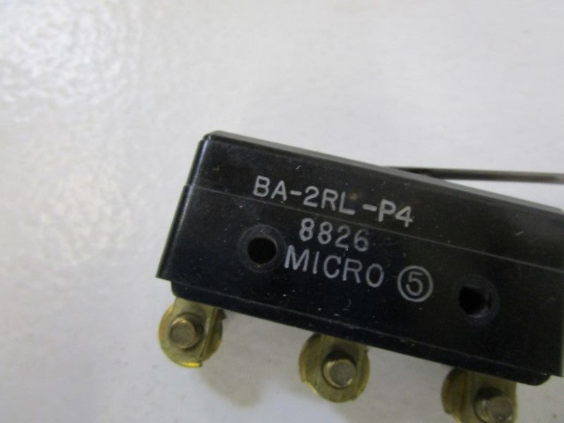 MICRO SWITCH BASIC SWITCH BA-2RL-P4 NSNP