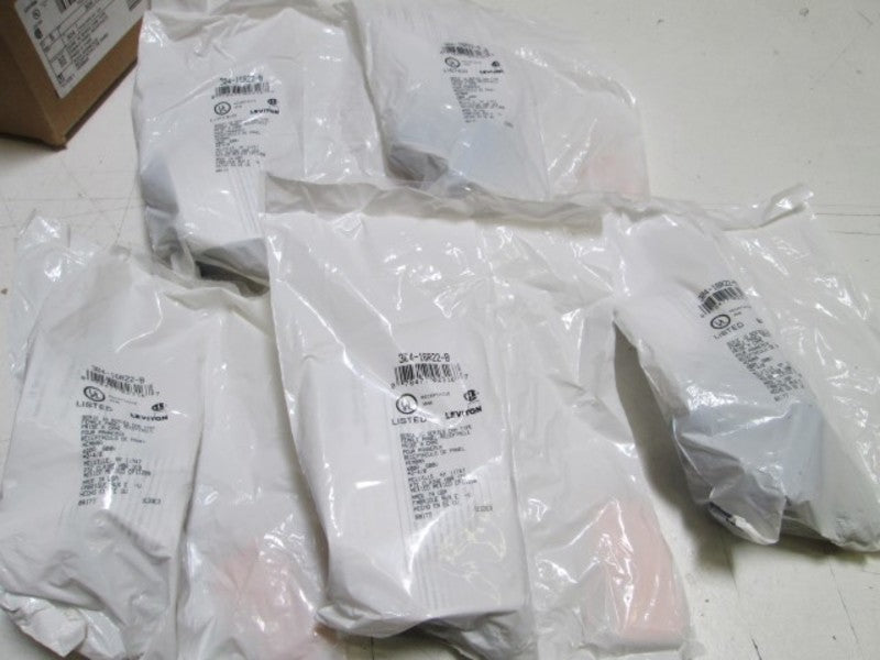LOT OF 5 LEVITON RECEPTACLE 304-16R22-B (BLUE) NSMP