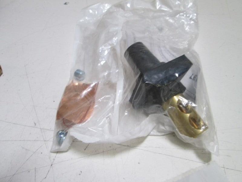 LOT OF 4 LEVITON RECEPTACLE 301-16RR22-E (BLACK) NSMP