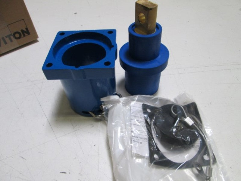 LEVITON RECEPTACLE 034-49FR1-XB (BLUE) NSMP