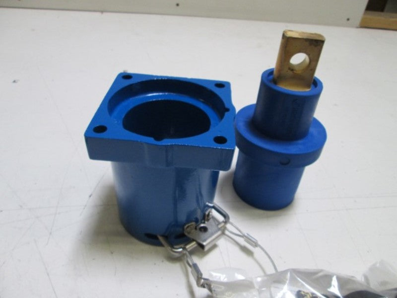 LEVITON RECEPTACLE 034-49FR1-XB (BLUE) NSMP