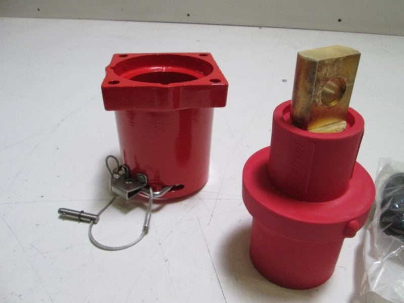 LEVITON RECEPTACLE 033-49FR1-XR (RED) NSMP