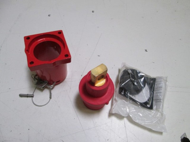 LEVITON RECEPTACLE 033-49FR1-XR (RED) NSMP