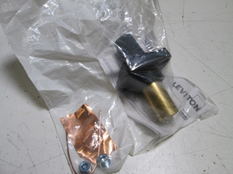 LEVITON RECEPTACLE 301-16R22-E (BLACK) NSMP
