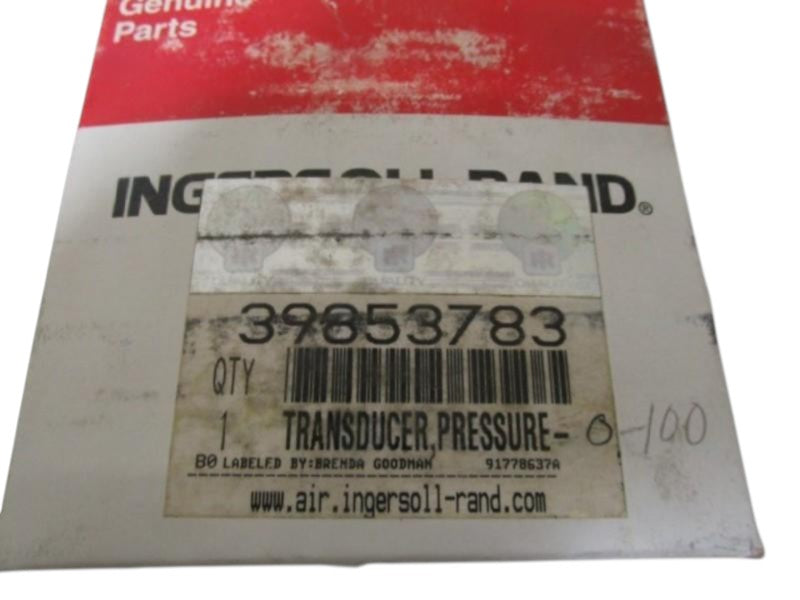 INGERSOLL RAND PRESSURE TRANSDUCER 39853783 NSMP