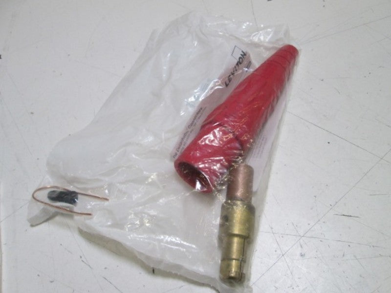 LEVITON PLUG 123-16D28-R (RED) NSMP