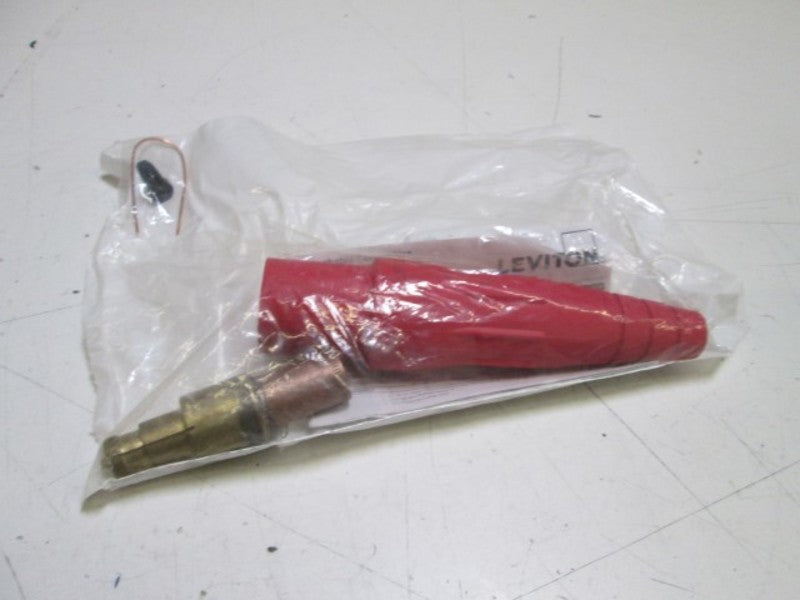 LEVITON PLUG 123-16D28-R (RED) NSMP
