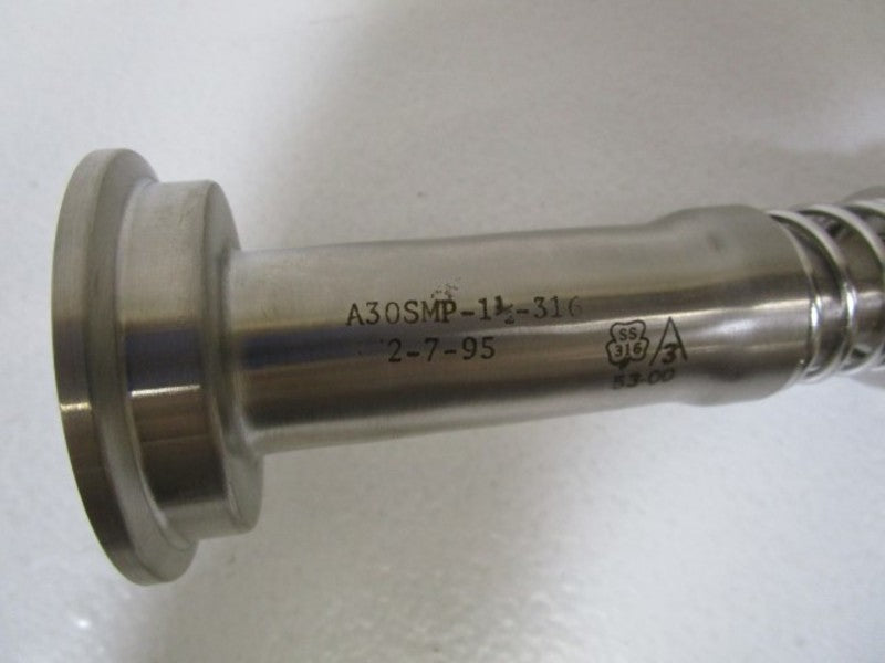 TRI-CLOVER VALVE A30SMP-1-1/2-316 NSMP