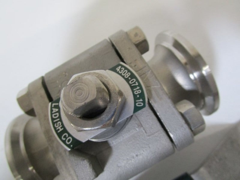 TRI-CLOVER BALL VALVE 4308-0718-10 NSMP