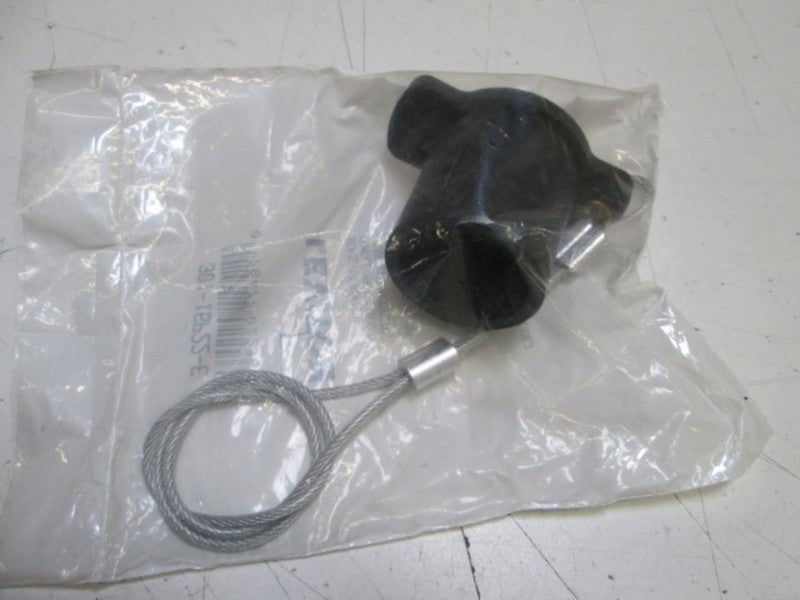 LEVITON FEMALE PROTECTIVE CAP 301-16P22-E (BLACK) NSMP