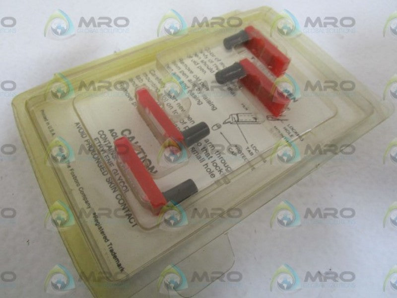 LOT OF 4 FOXBORO FIBER-TIP PENS RED C0149TZ ORIGINAL PACKAGE