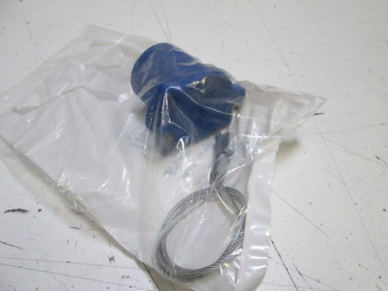 LEVITON FEMALE PROTECTIVE CAP 304-16P22-B (BLUE) NSMP