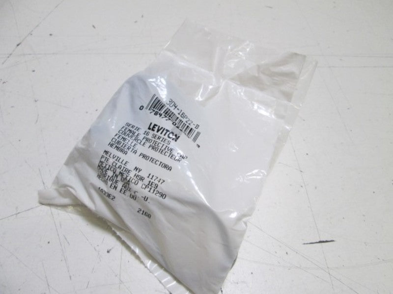 LEVITON FEMALE PROTECTIVE CAP 304-16P22-B (BLUE) NSMP