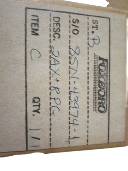 FOXBORO CONTROL BOARD MODULE 2AX+RPG NSMP