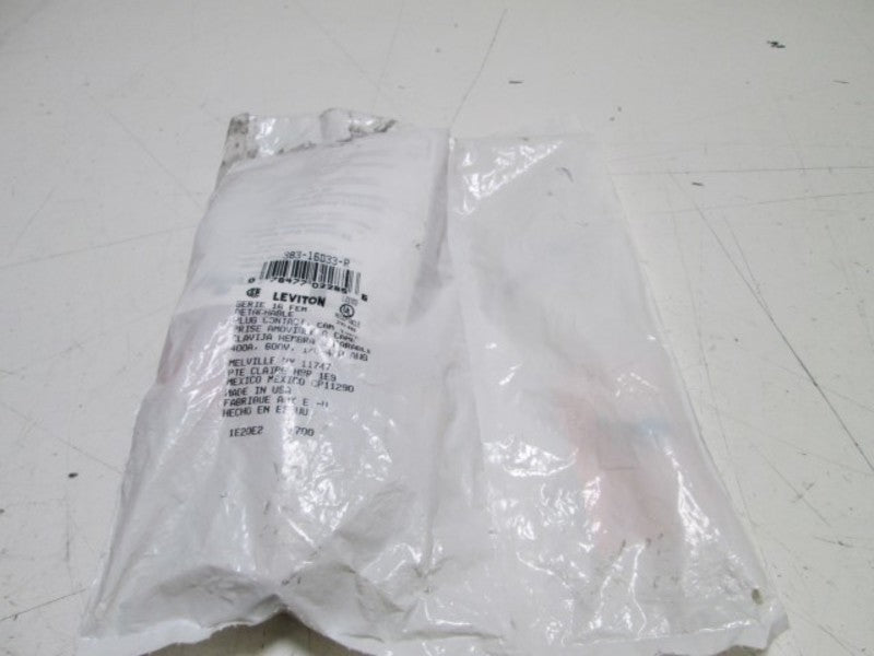 LEVITON PLUG 383-16D33-R (RED) NSMP