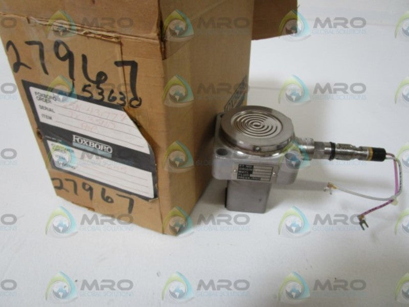 FOXBORO PRESSURE SENSOR TRANSMITTER D0135ND NSMP