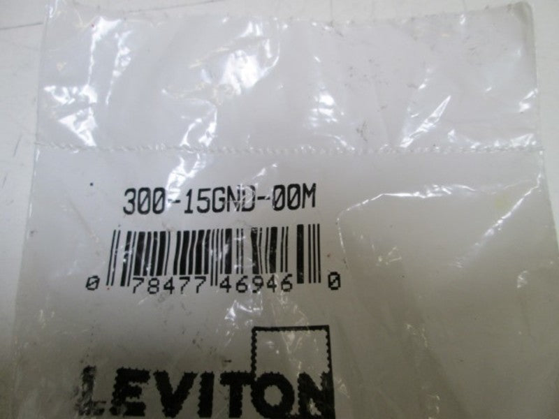 LEVITON PLUG 300-15GND-00M NSMP
