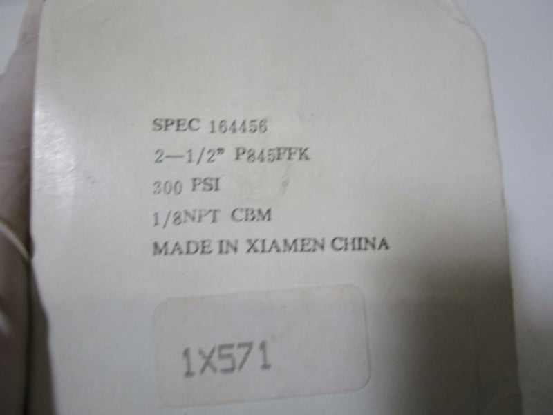 USG 300PSI PRESSURE GAUGE P845FFK NSMP