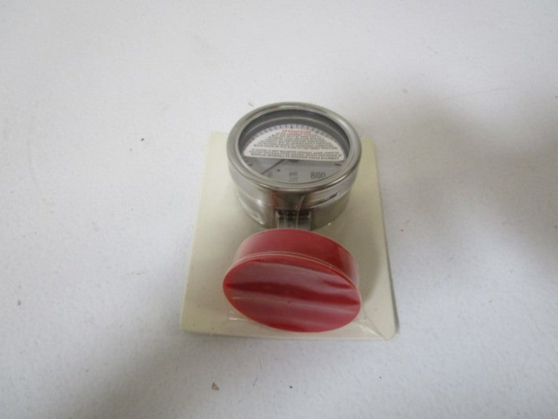 WIKA M932.3A 2.5" 800PSI 1.5"TRIP-CLAMP GAUGE 50537920 NSMP