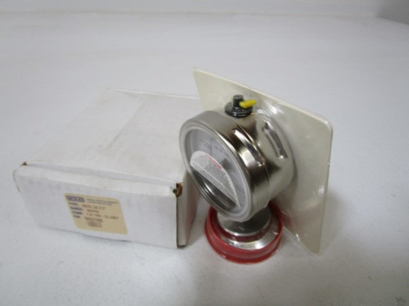 WIKA M932.3A 2.5" 800PSI 1.5"TRIP-CLAMP GAUGE 50537920 NSMP