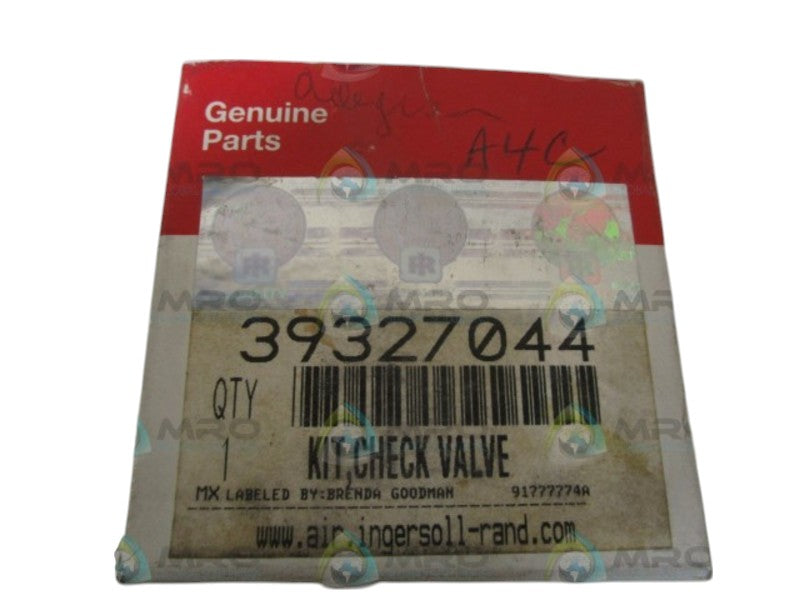 INGERSOLL RAND CHECK VALVE KIT 39327044 NSNPI N BOX
