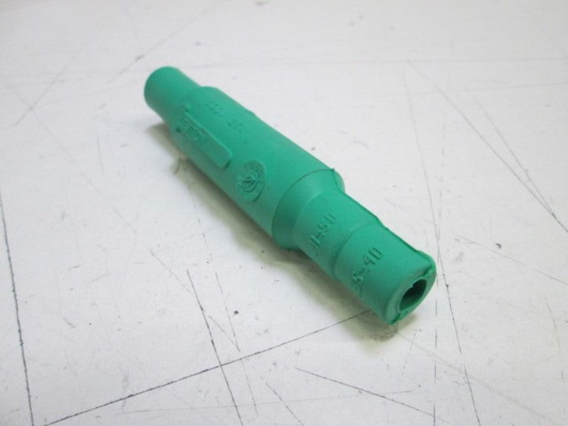 LEVITON GREEN PLUG 375-15D22-G (INCOMPLETE)  NSNP