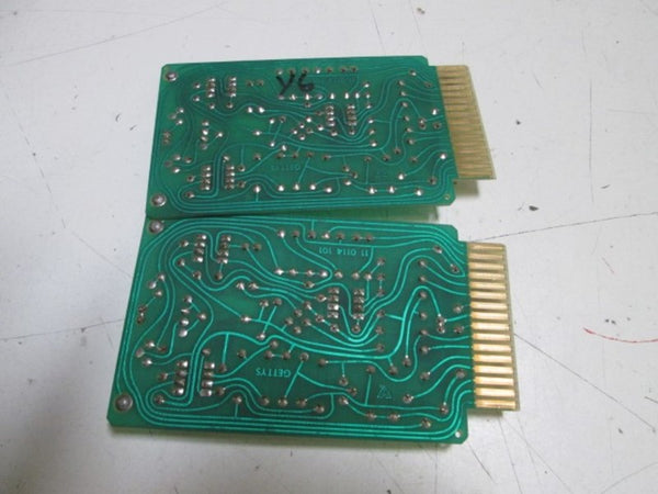 LOT OF 2 GETTYS PC BOARD 11-0114-01 UNMP