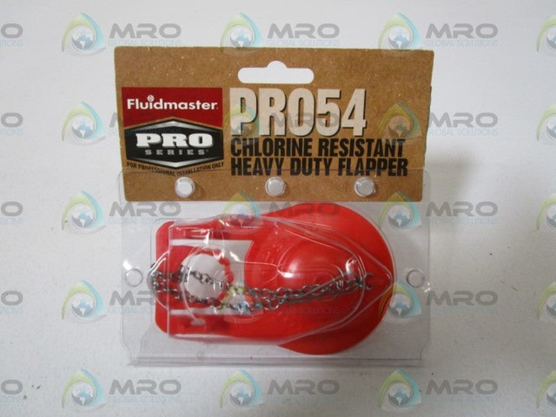 FLUIDMASTER CHLORINE RESISTANT HEAVY DUTY FLAPPER PR054 ORIGINAL PACKAGE