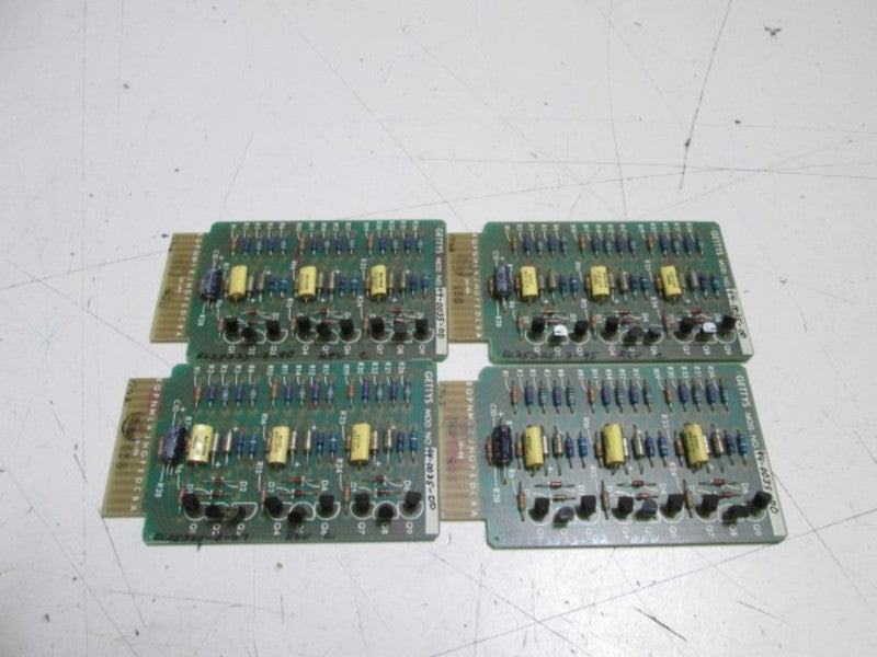 LOT OF 4 GETTYS'S CIRCUIT BOARD 44-0035-00 UNMP