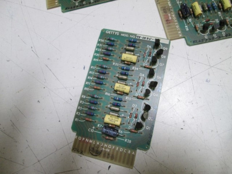 LOT OF 4 GETTYS'S CIRCUIT BOARD 44-0035-00 UNMP