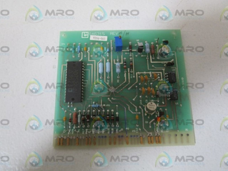 LEEDS & NORTHRUP OUTPUT BOARD 046315 NSNP