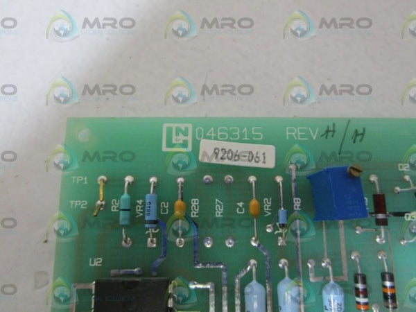 LEEDS & NORTHRUP OUTPUT BOARD 046315 NSNP