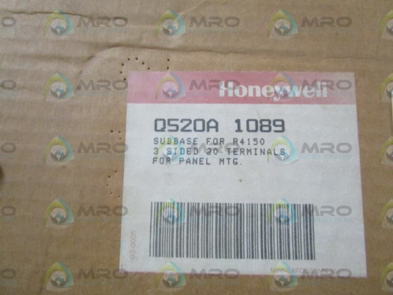 HONEYWELL SUBBASE Q520A 1089 NSMP