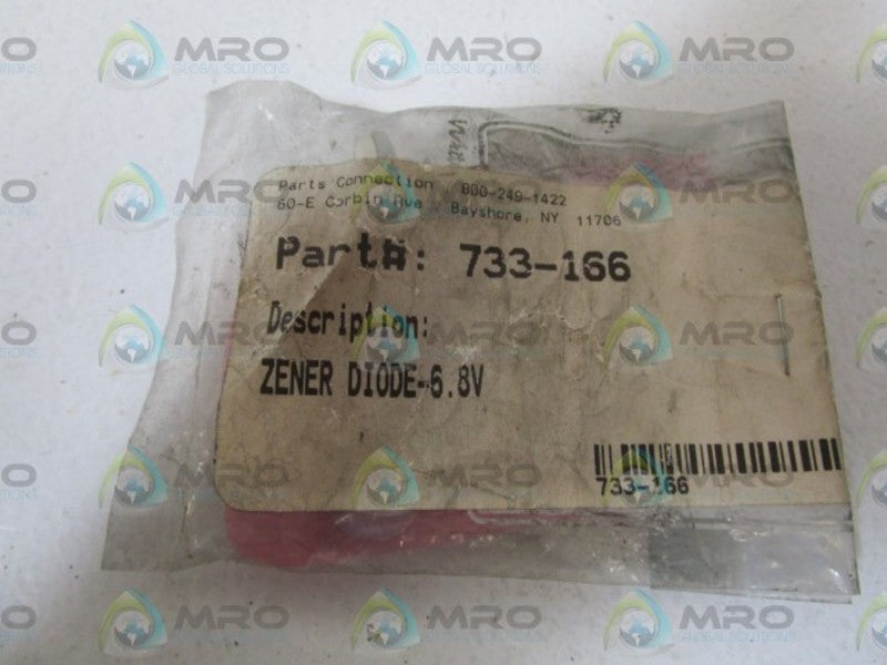ZENER DIODE-6.8V 733-166 NSNP IN BAG