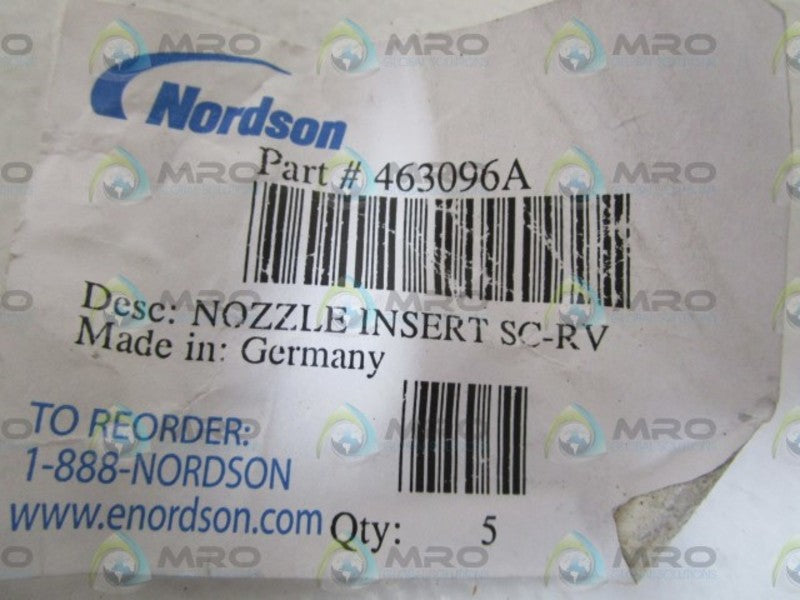 LOT OF 5 INDUSTRIAL SPARE PART 463096A NSNP