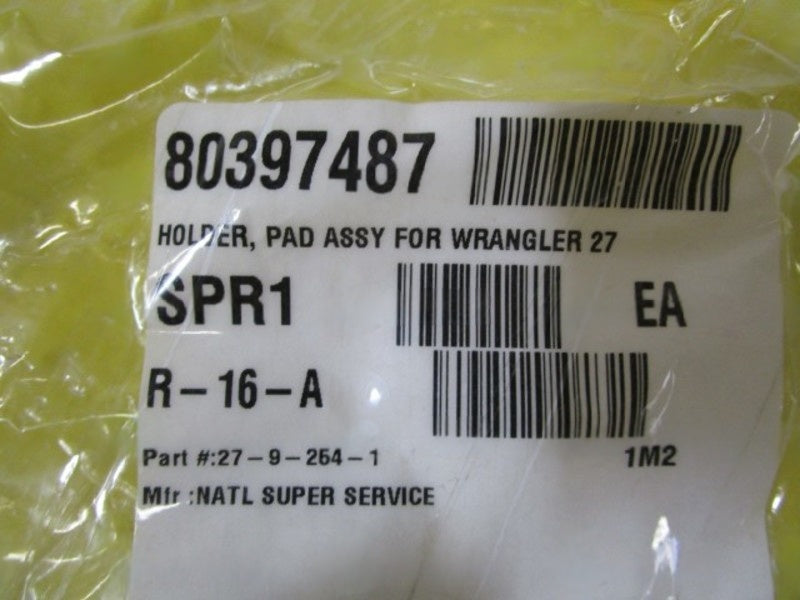 LOT OF 4 NATL SUPER SERVICE HOLDER, PAD ASSY 27 27-9-254-1 NSNP