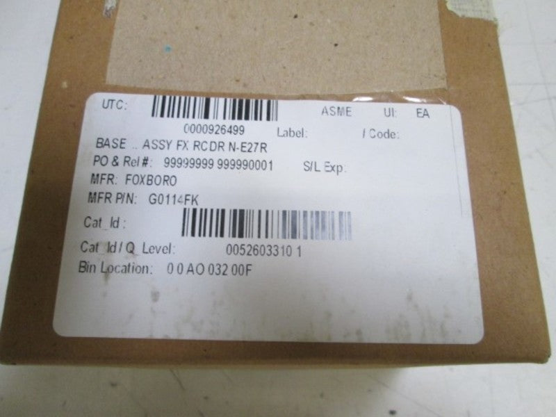 FOXBORO BASE G0114FK NSMP