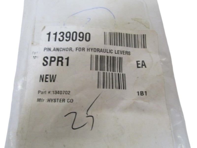 LOT OF 25 HYSTER CO. PAN ANCHOR FOR HYDRUALIC LEVERS 1340702 NSNP