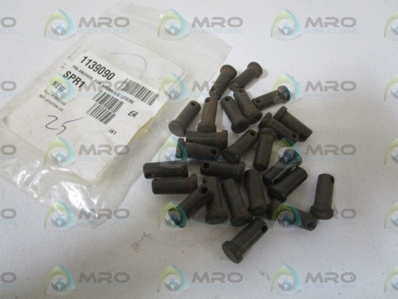 LOT OF 25 HYSTER CO. PAN ANCHOR FOR HYDRUALIC LEVERS 1340702 NSNP