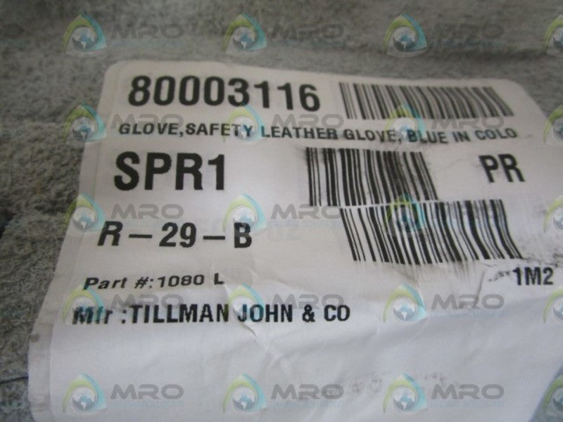 TILLMAN JOHN 1080L SAFETY LEATHER GLOVE  NSNP