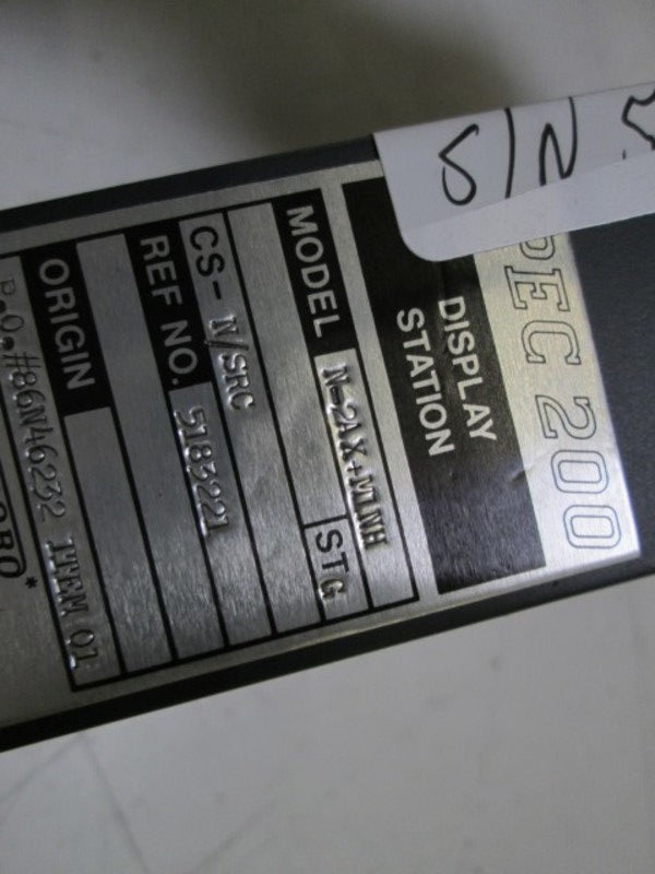 FOXBORO DISPLAY STATION N-2AX+M1NH UNMP